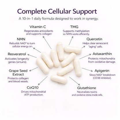 True Origin NMN Daily Capsules (1000 mg)